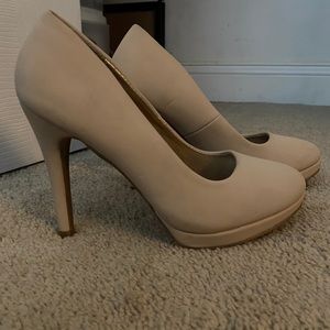 Charlotte Russe Nude Heels Size 6